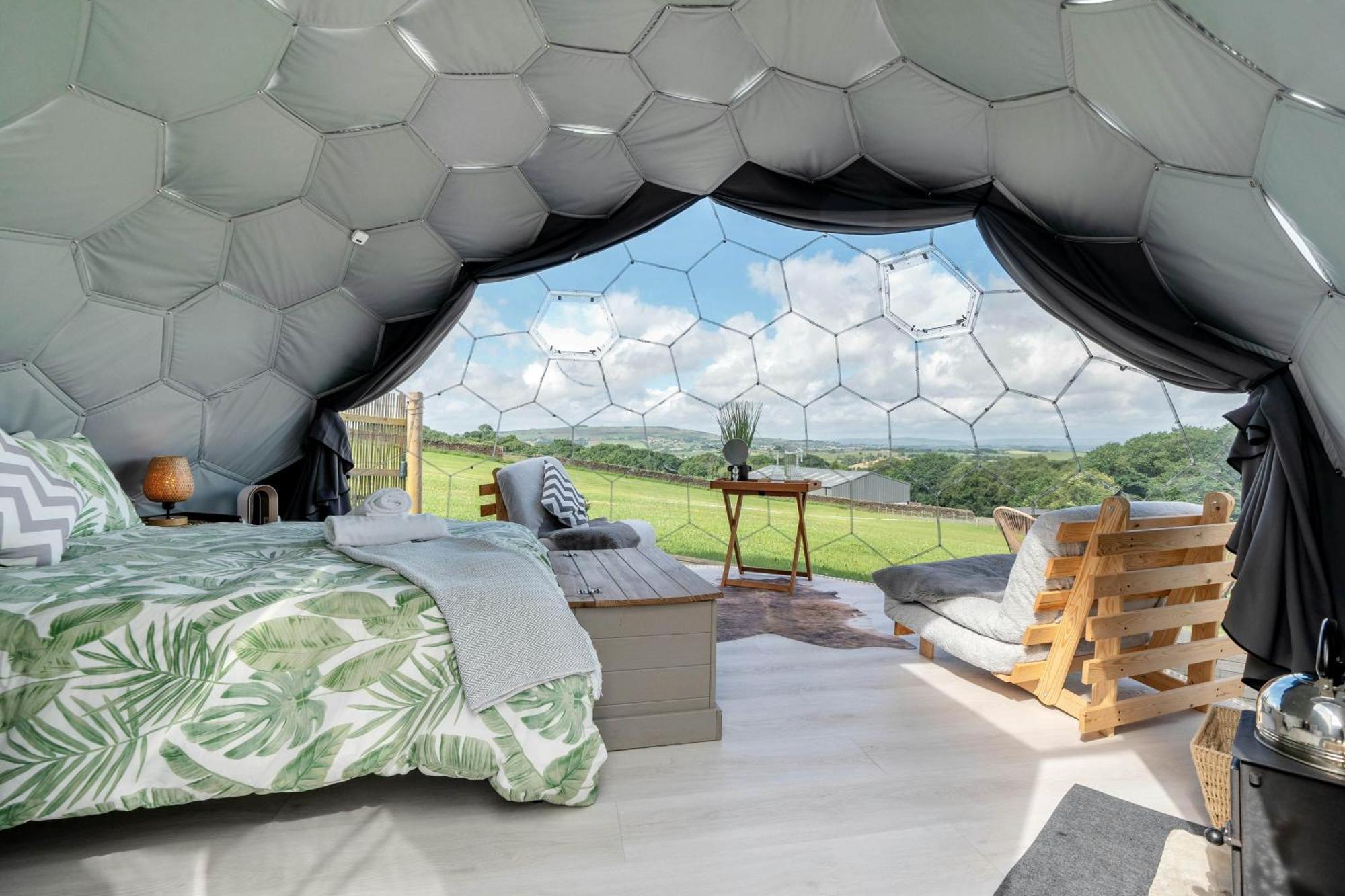 Deerstone Glamping Hotel Earby Buitenkant foto